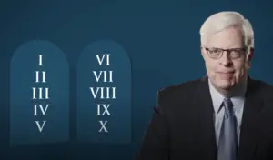 Dennis Prager 10 Commandments